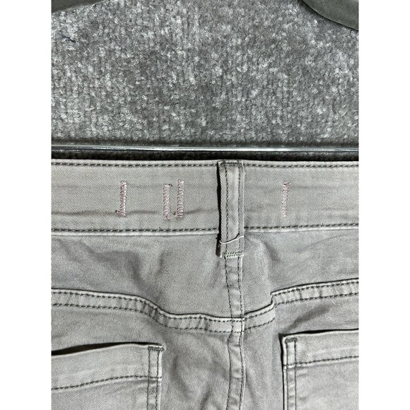 Anthropologie Hei Hei Jeans Womens Size 30 Stretch Gray Straight Leg Mid Rise - Picture 7 of 11